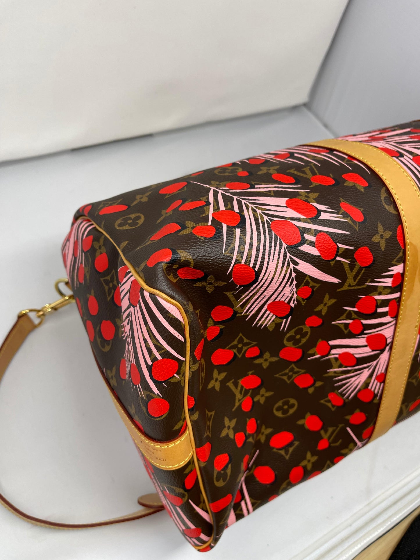 Louis Vuitton Keepall Bandouliere Jungle Dots