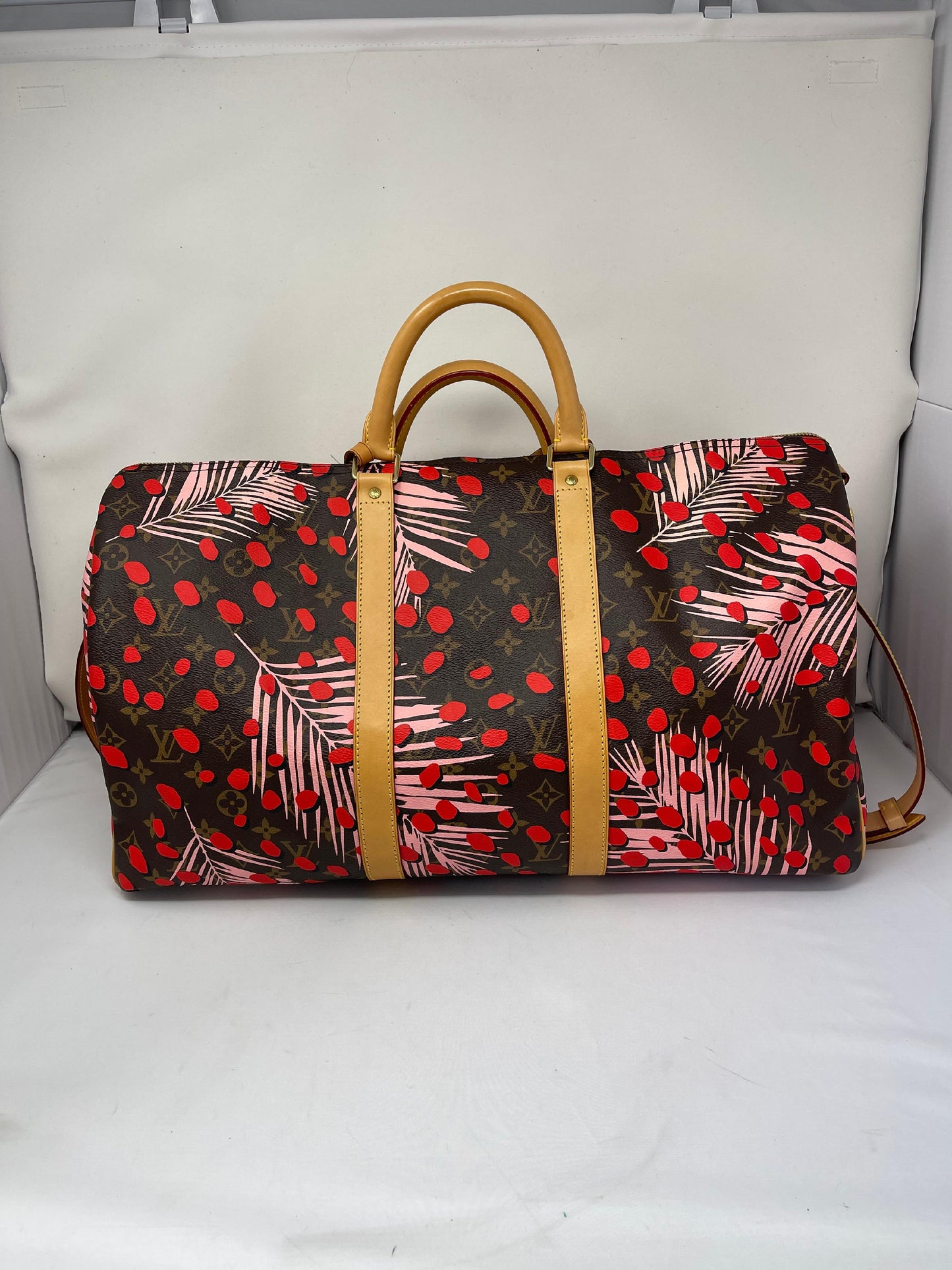 Louis Vuitton Keepall Bandouliere Jungle Dots