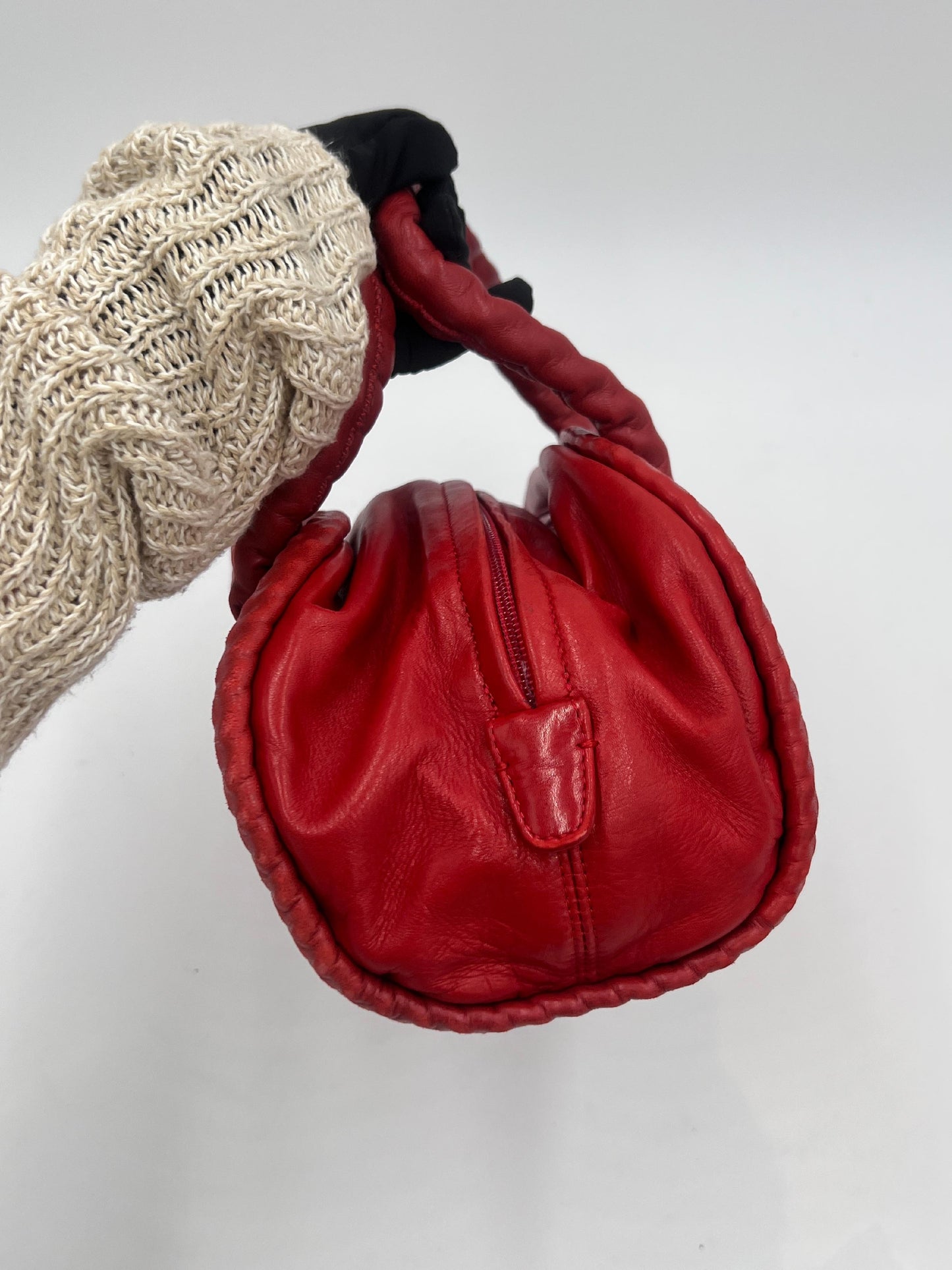 Chanel Braided Quilted Bowling Bag