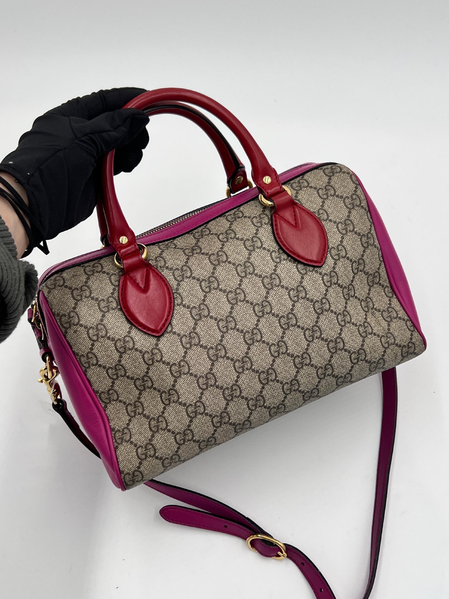 Gucci GG Supreme 2Way Boston