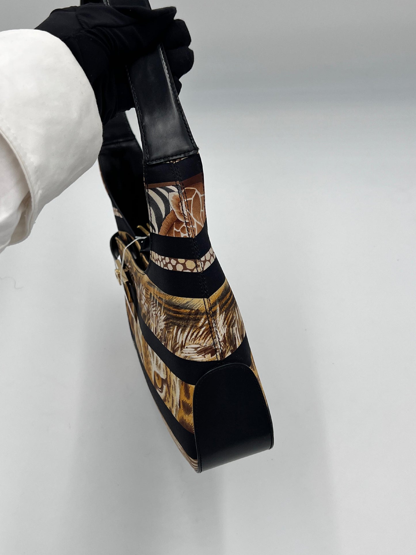 Ferragamo Borsa Animalier One Shoulder