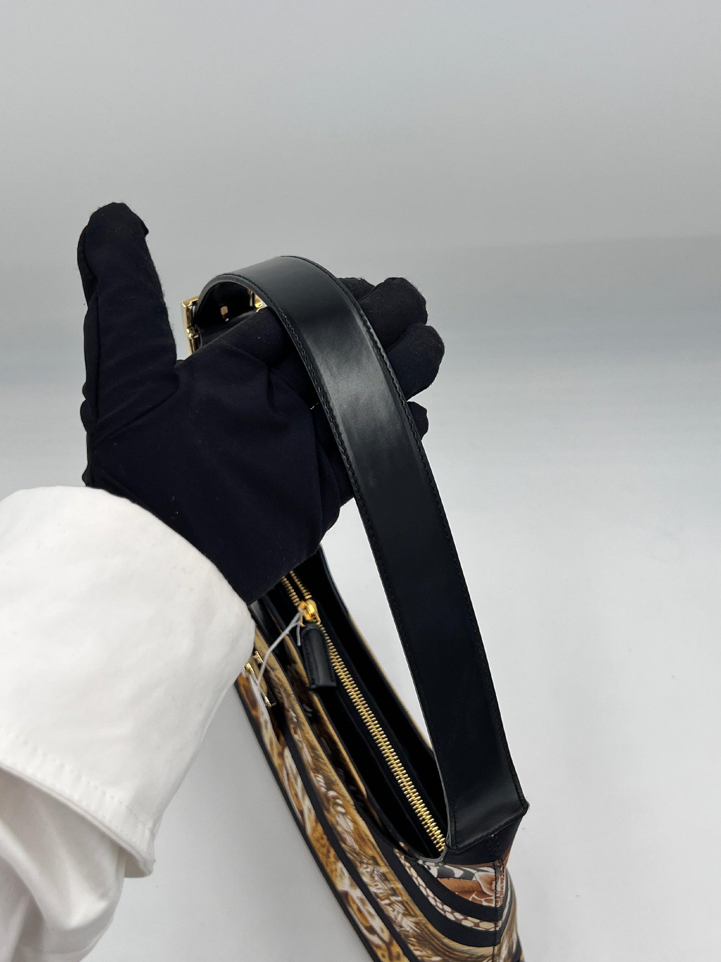 Ferragamo Borsa Animalier One Shoulder