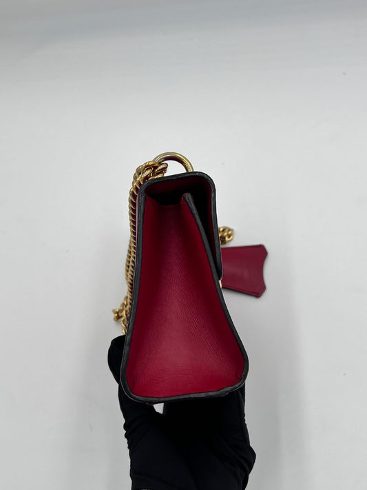 Gucci Leather Padlock Chain Shoulder