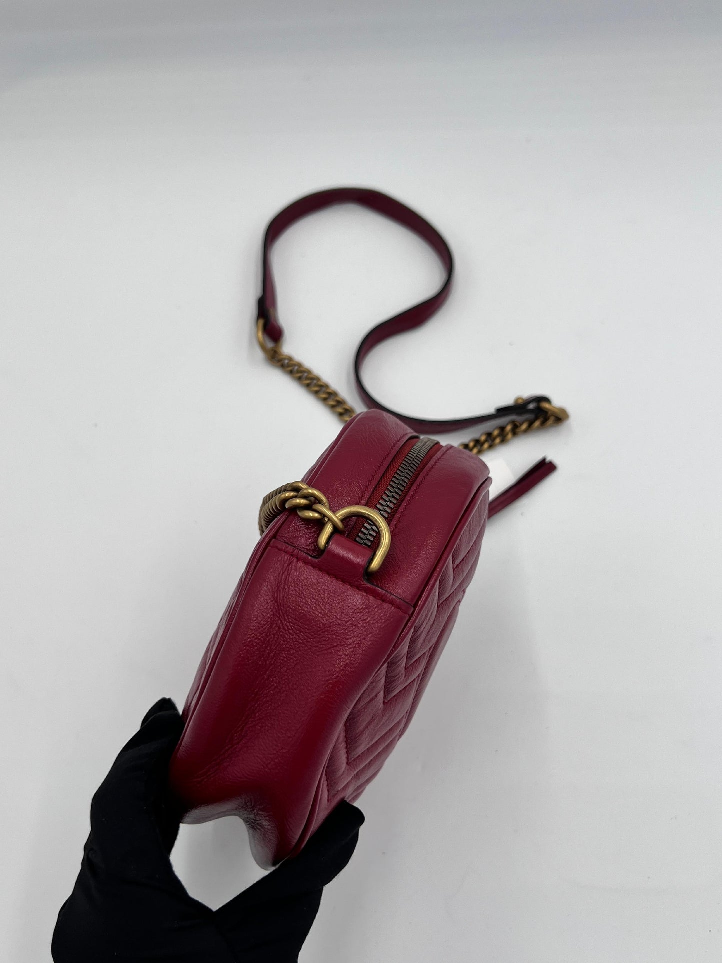 Gucci Marmont Round Chain Shoulder