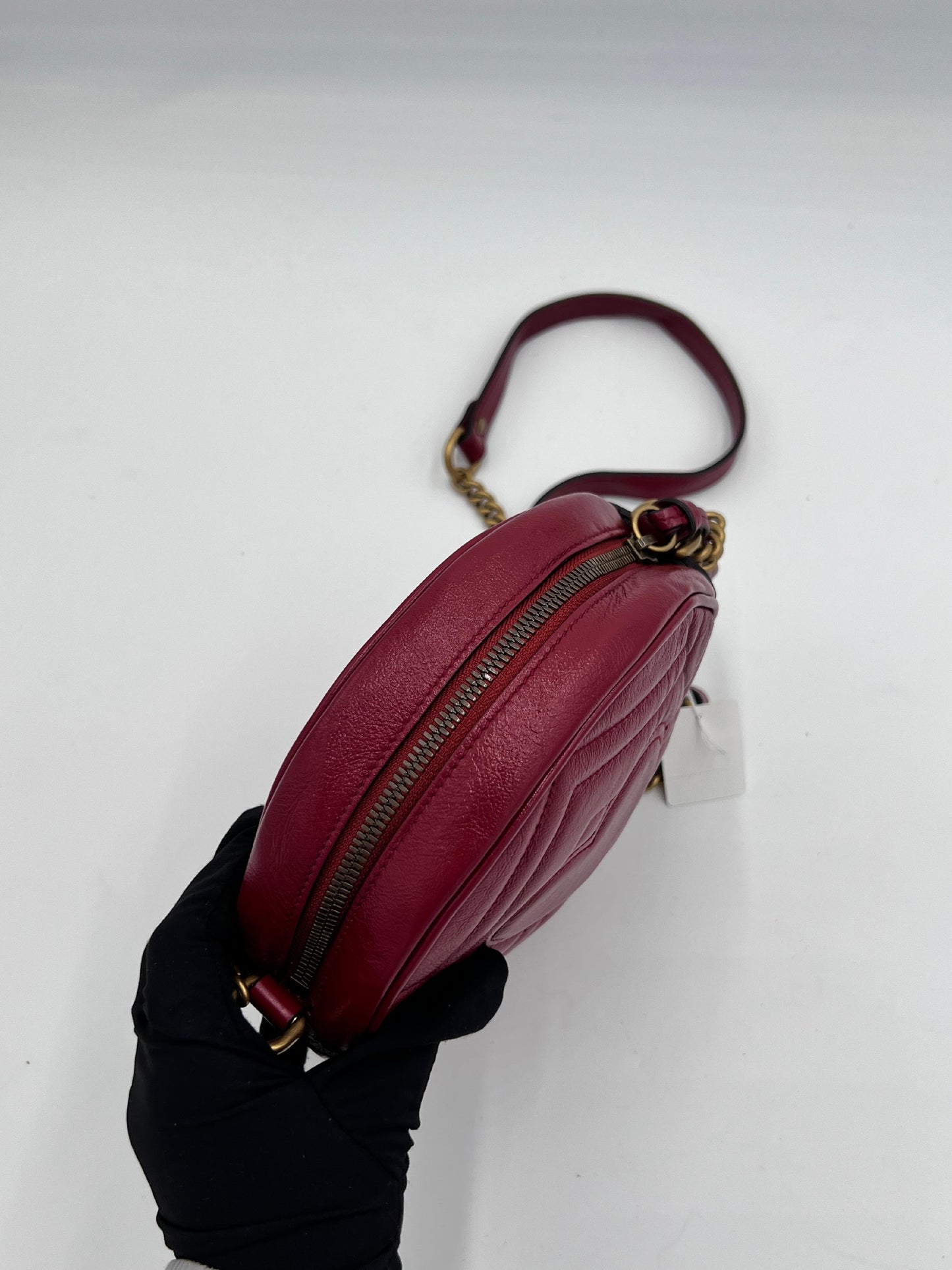 Gucci Marmont Round Chain Shoulder