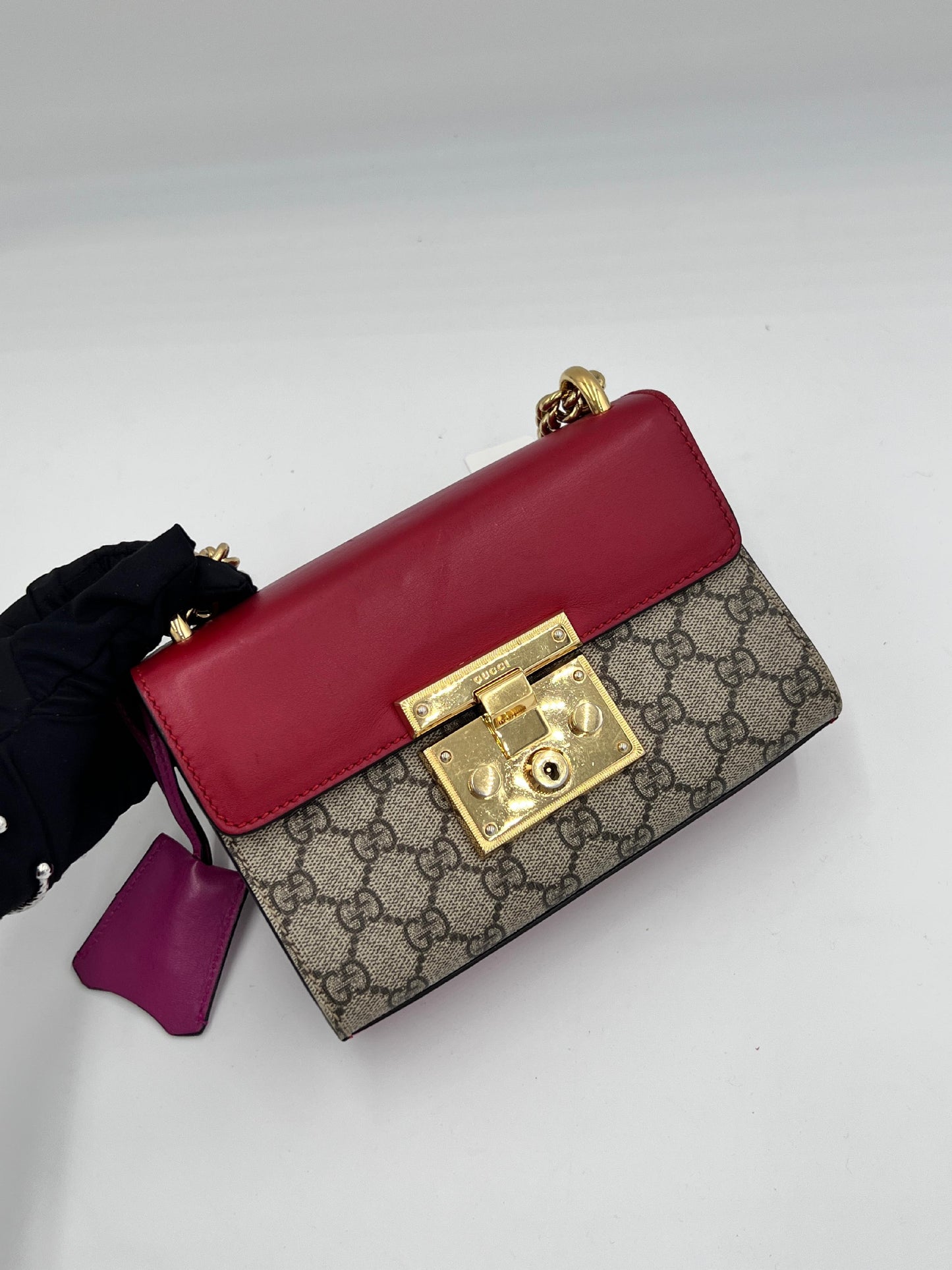 Gucci Padlock Supreme Chain Shoulder