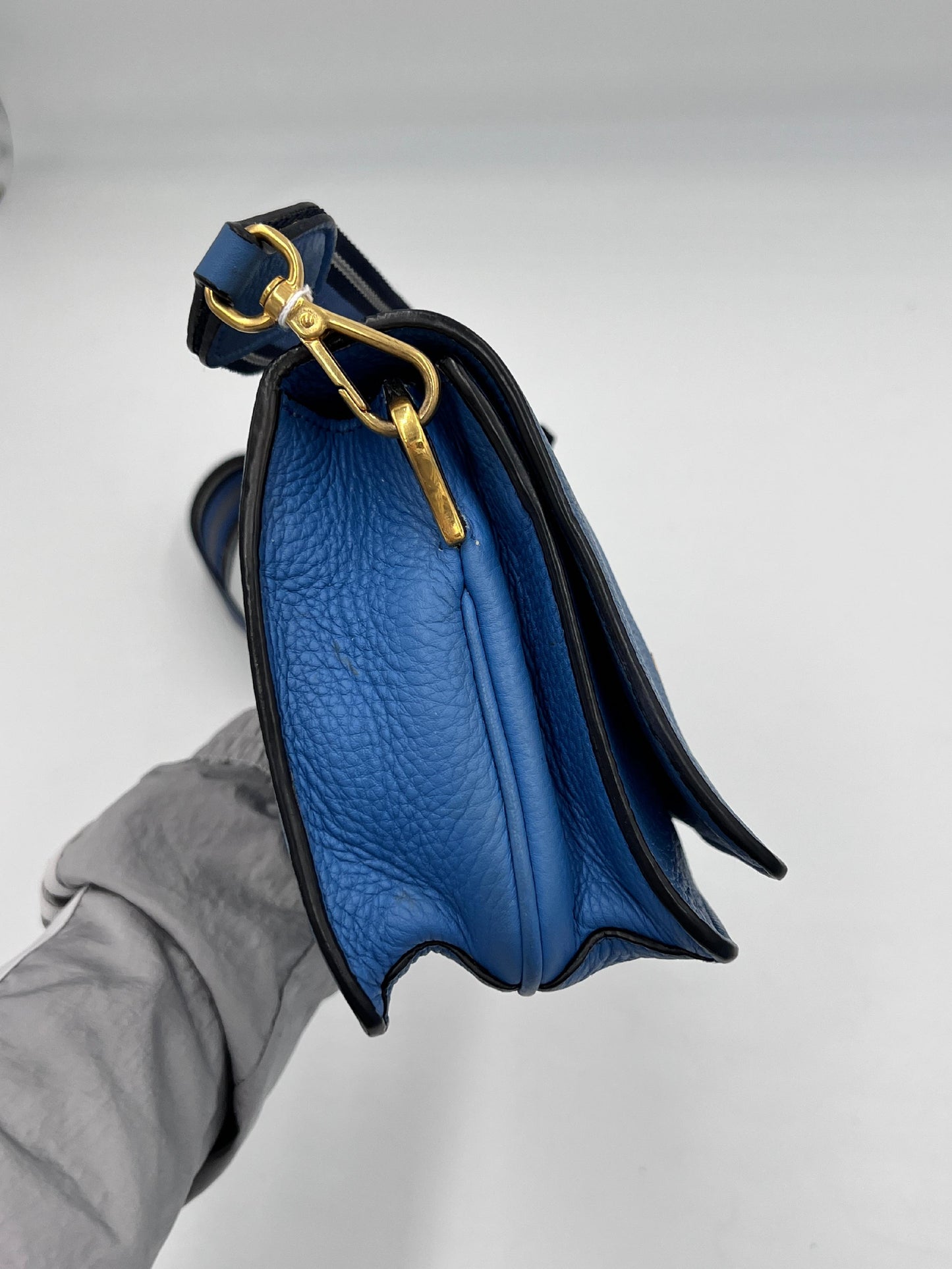 Prada Vitello Daino Flap Shoulder