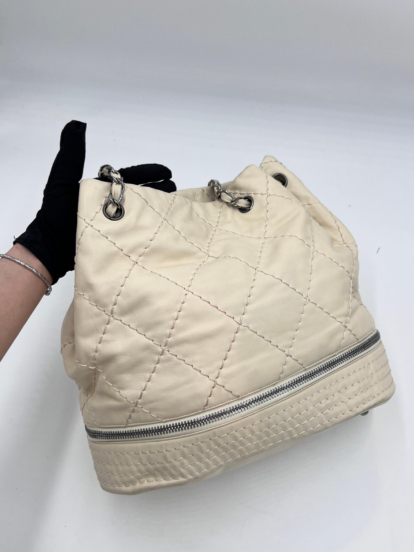 Chanel Surpique Expendable Chain Shoulder