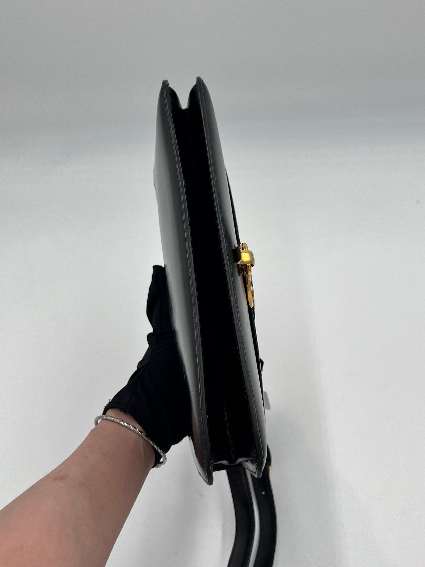 Hermes Vintage Box Calf Shoulder