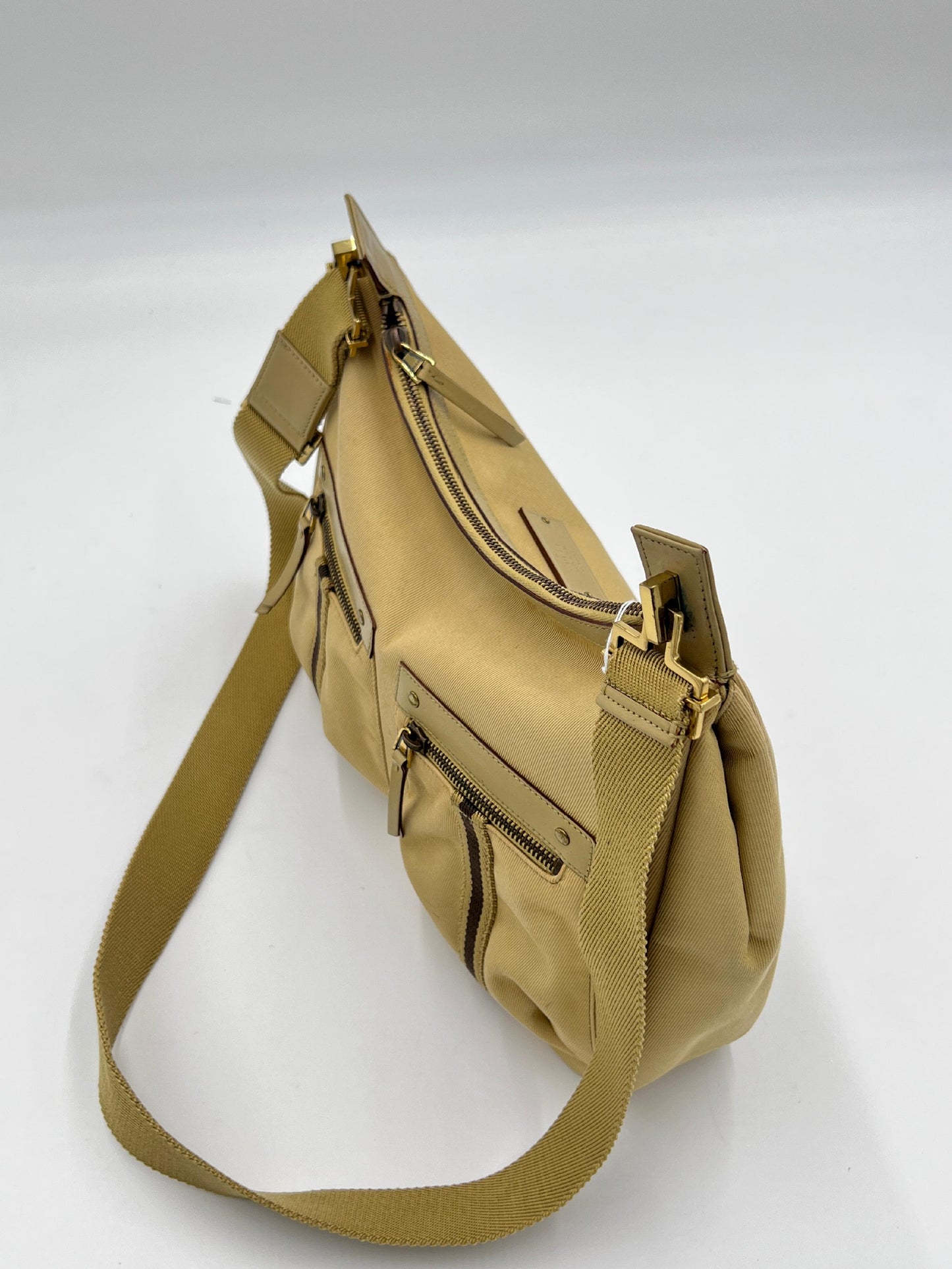 Gucci Canvas Multi Pocket Messenger