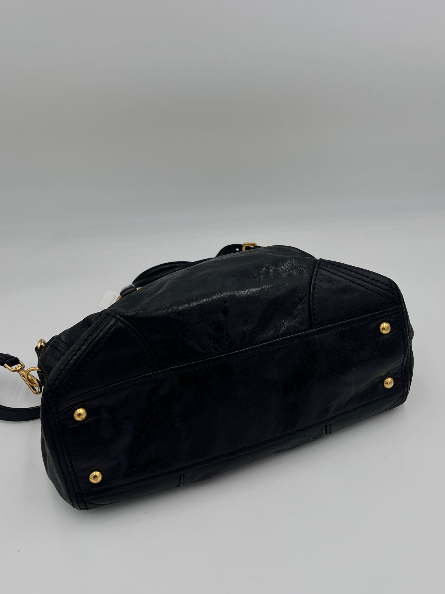 Prada Vitello Shine 2Way Tote