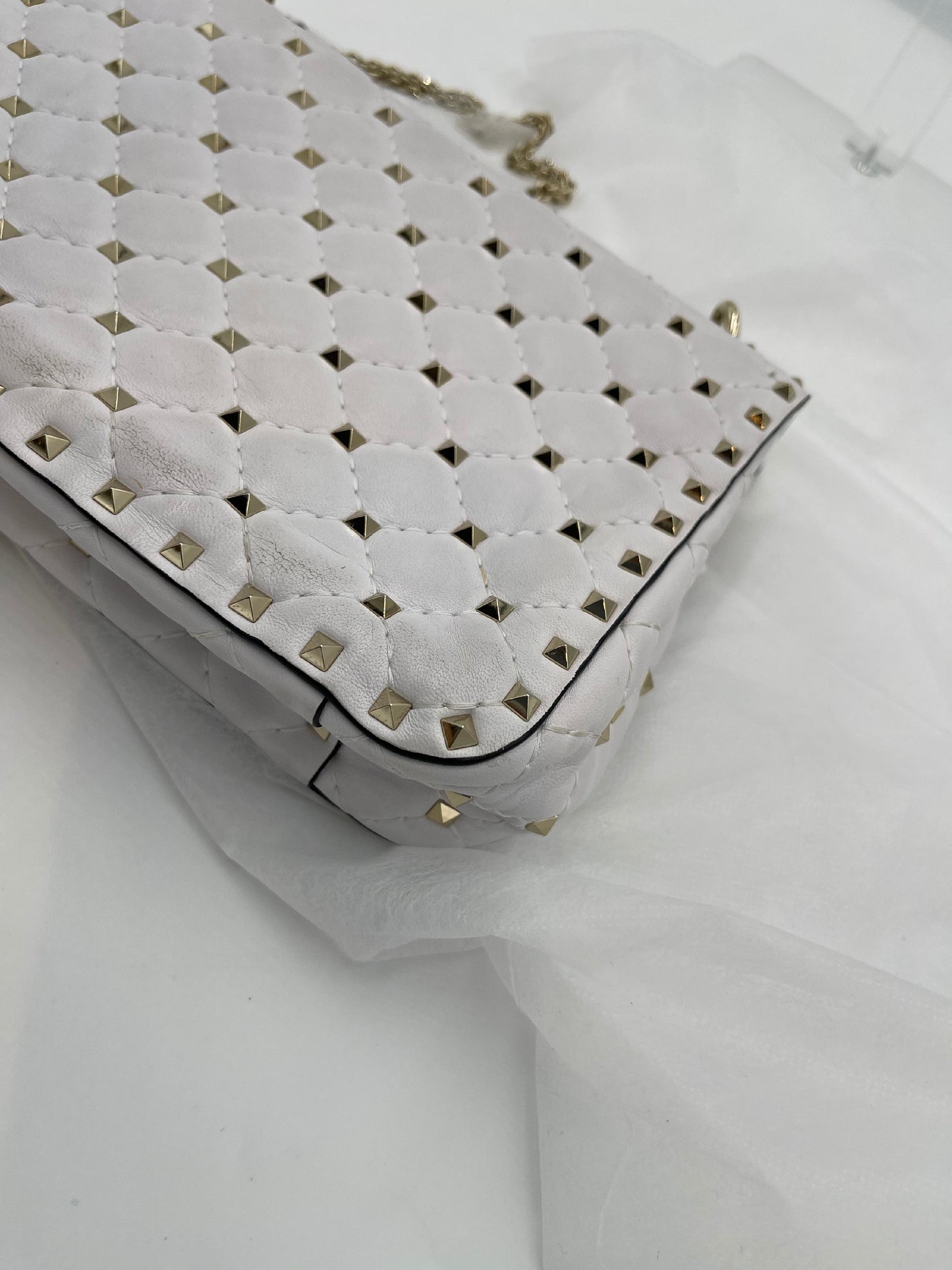 Valentino  Rockstud Logo 2Way Chain Shoulder