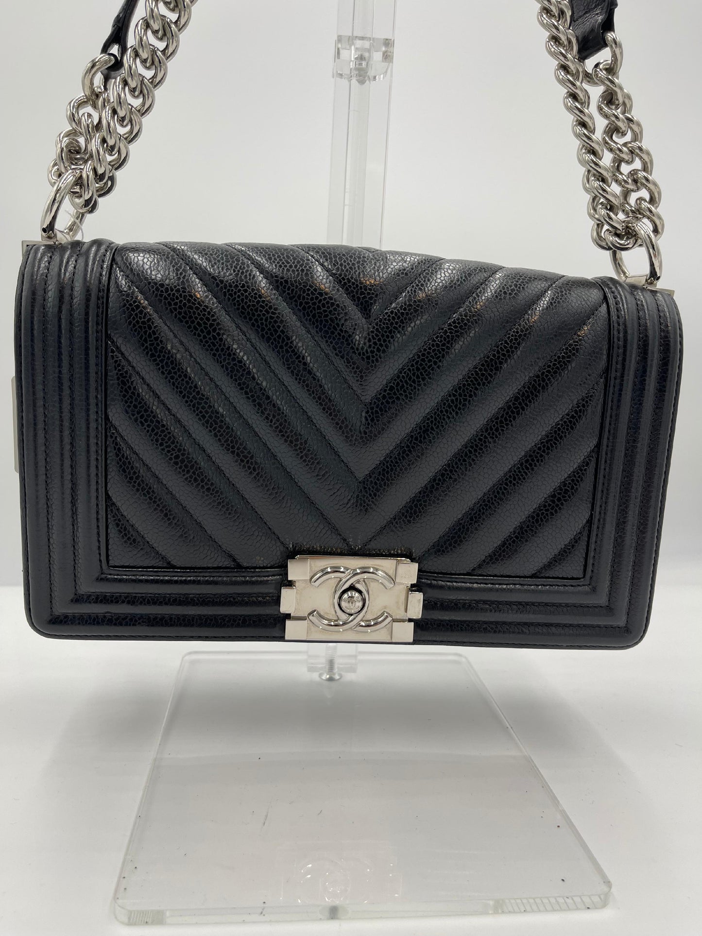 Chanel Caviar Boy Chanel