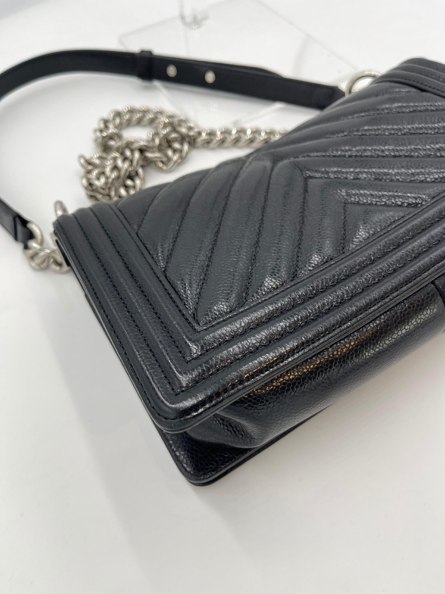 Chanel Caviar Boy Chanel