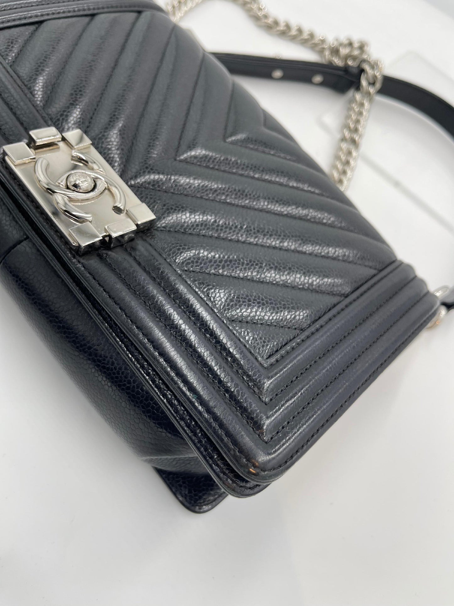 Chanel Caviar Boy Chanel