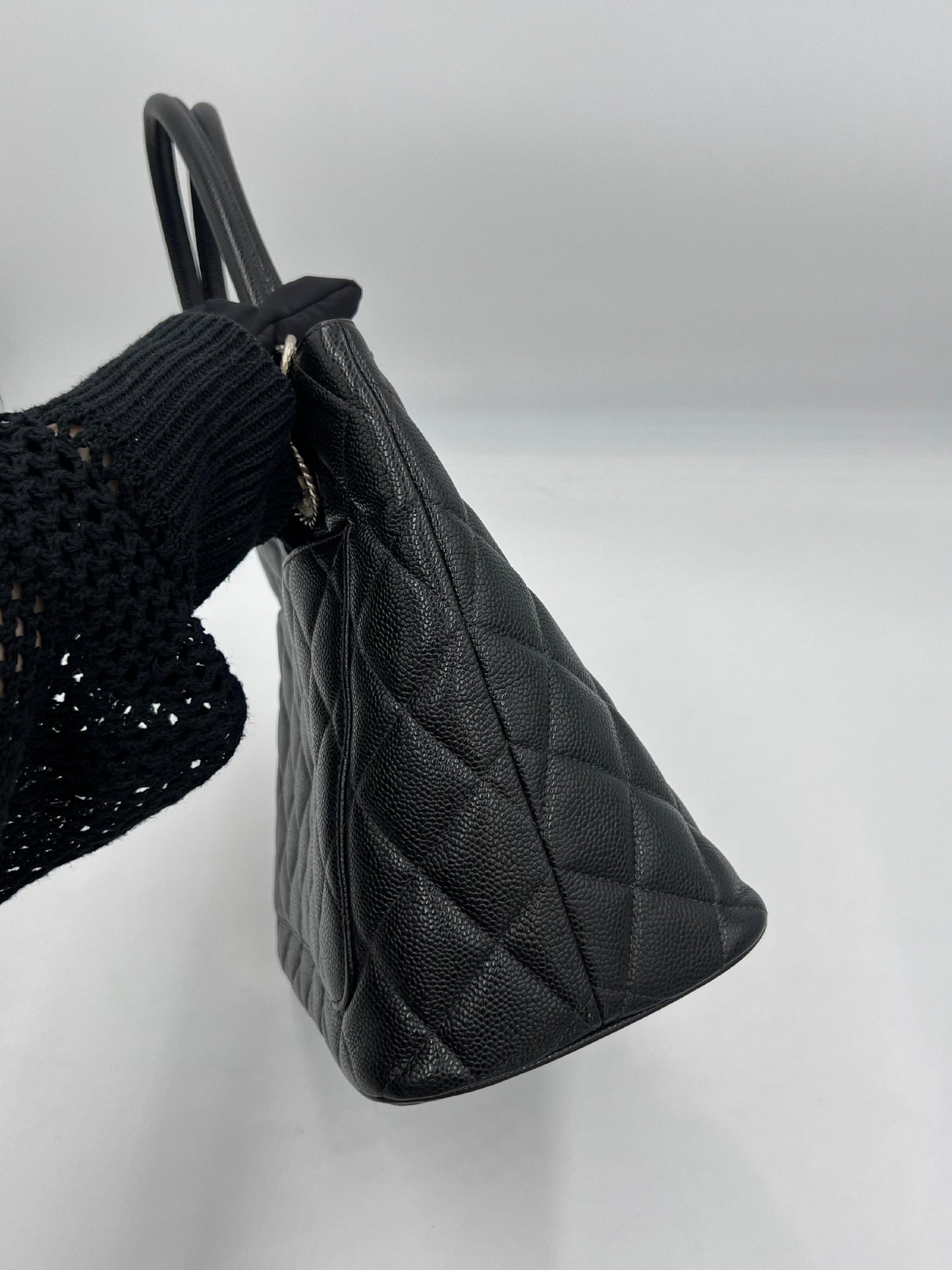 Chanel Caviar Medallion Tote