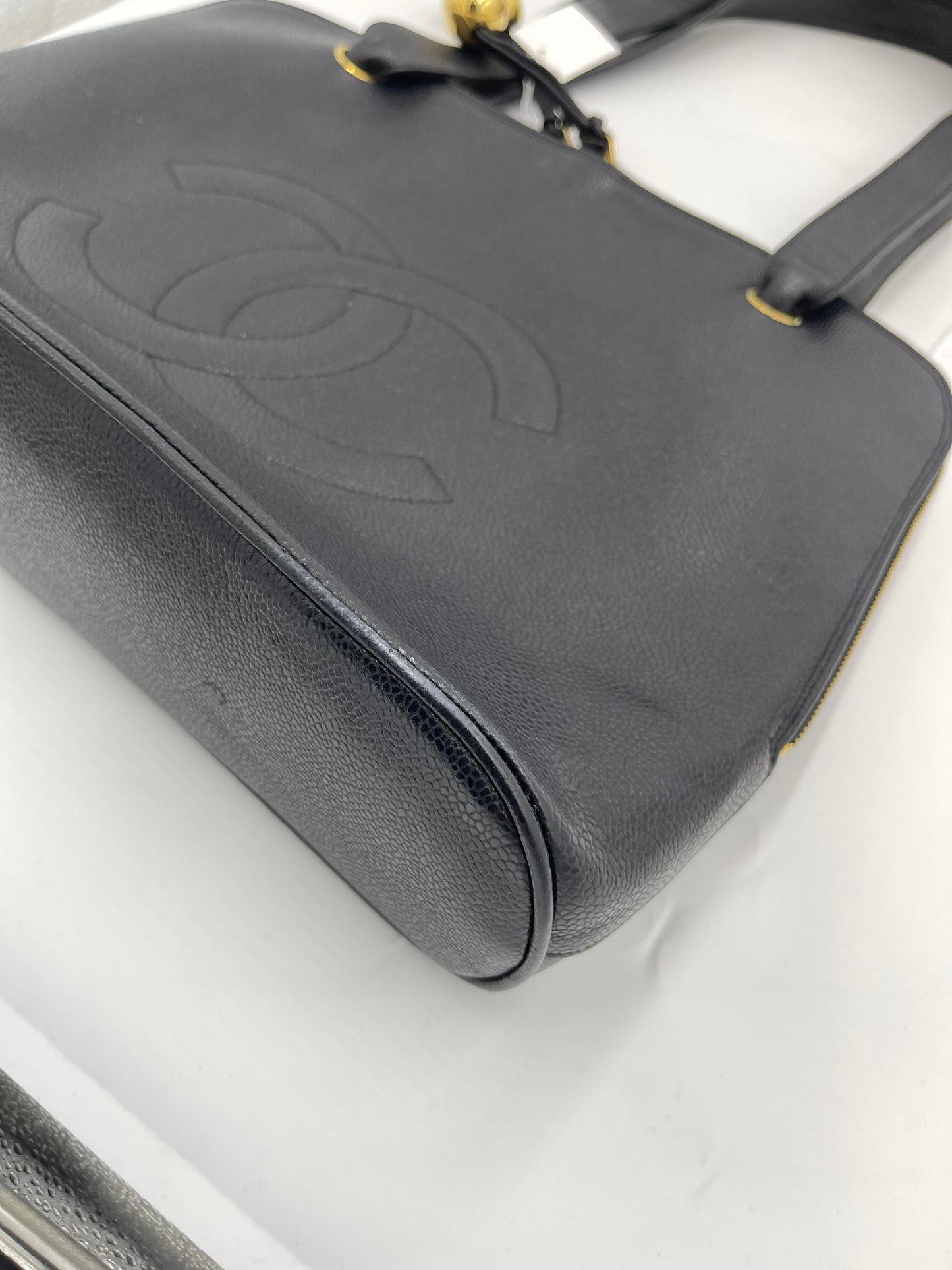 Chanel Caviar Coco Mark Tote