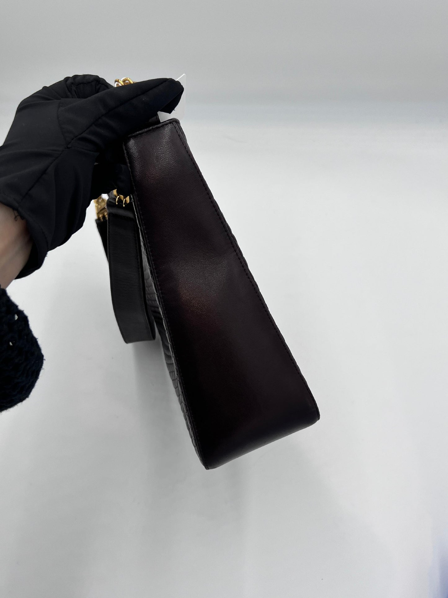 Bally Quilted Chain Shoulder