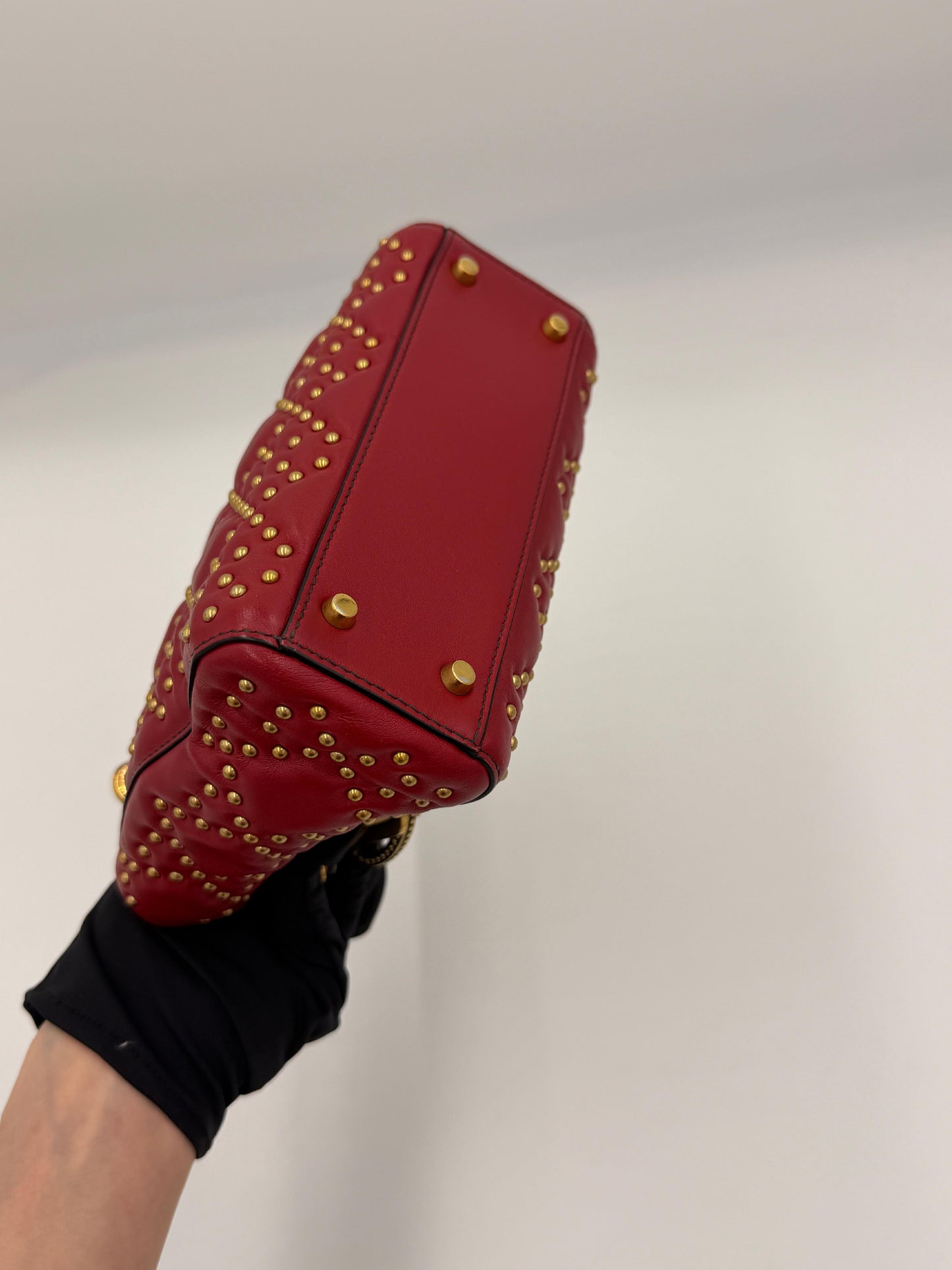 Dior Studded Lady Dior w/ Strap