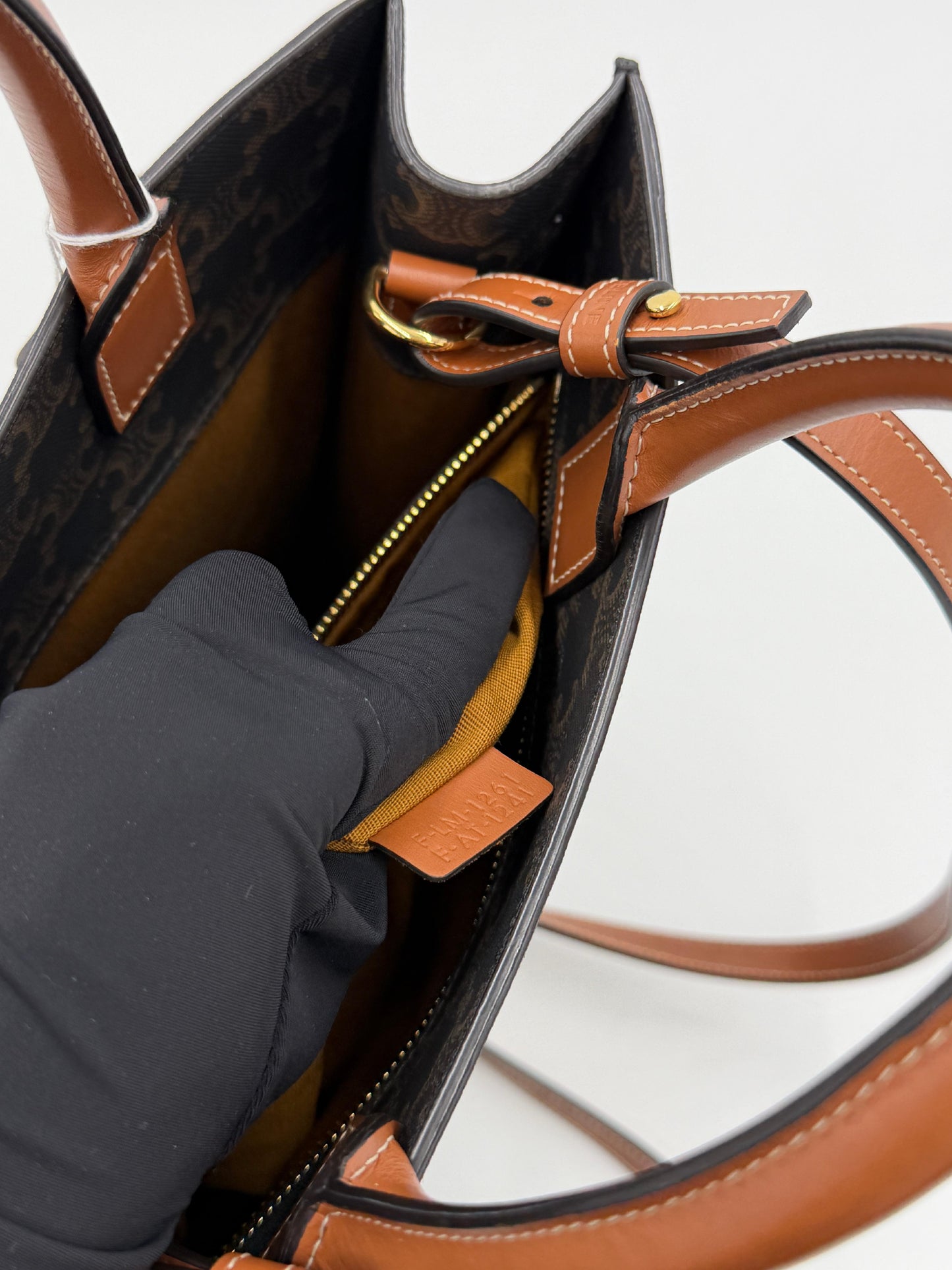 Celine Vertical Triomphe Tote