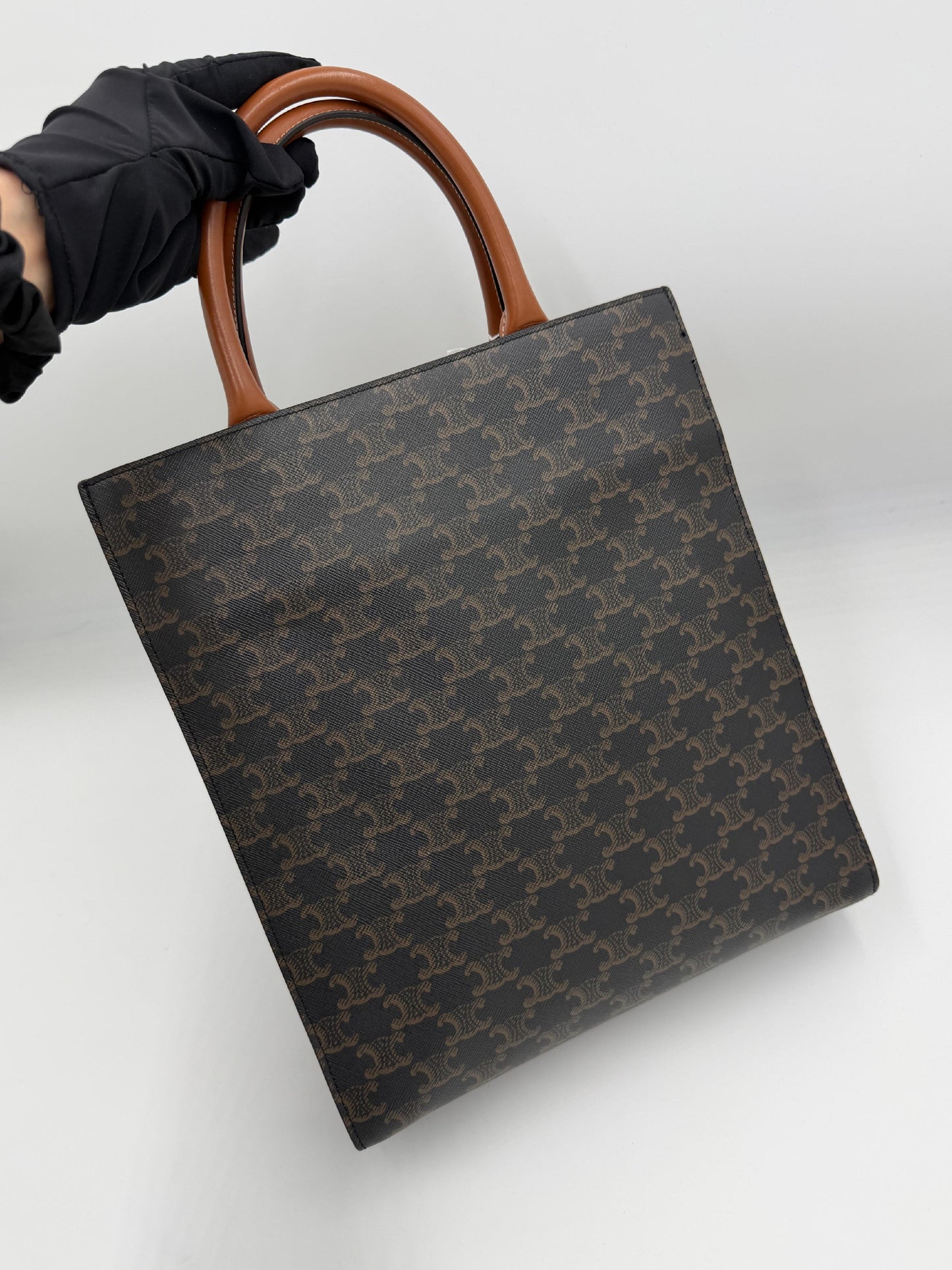 Celine Vertical Triomphe Tote