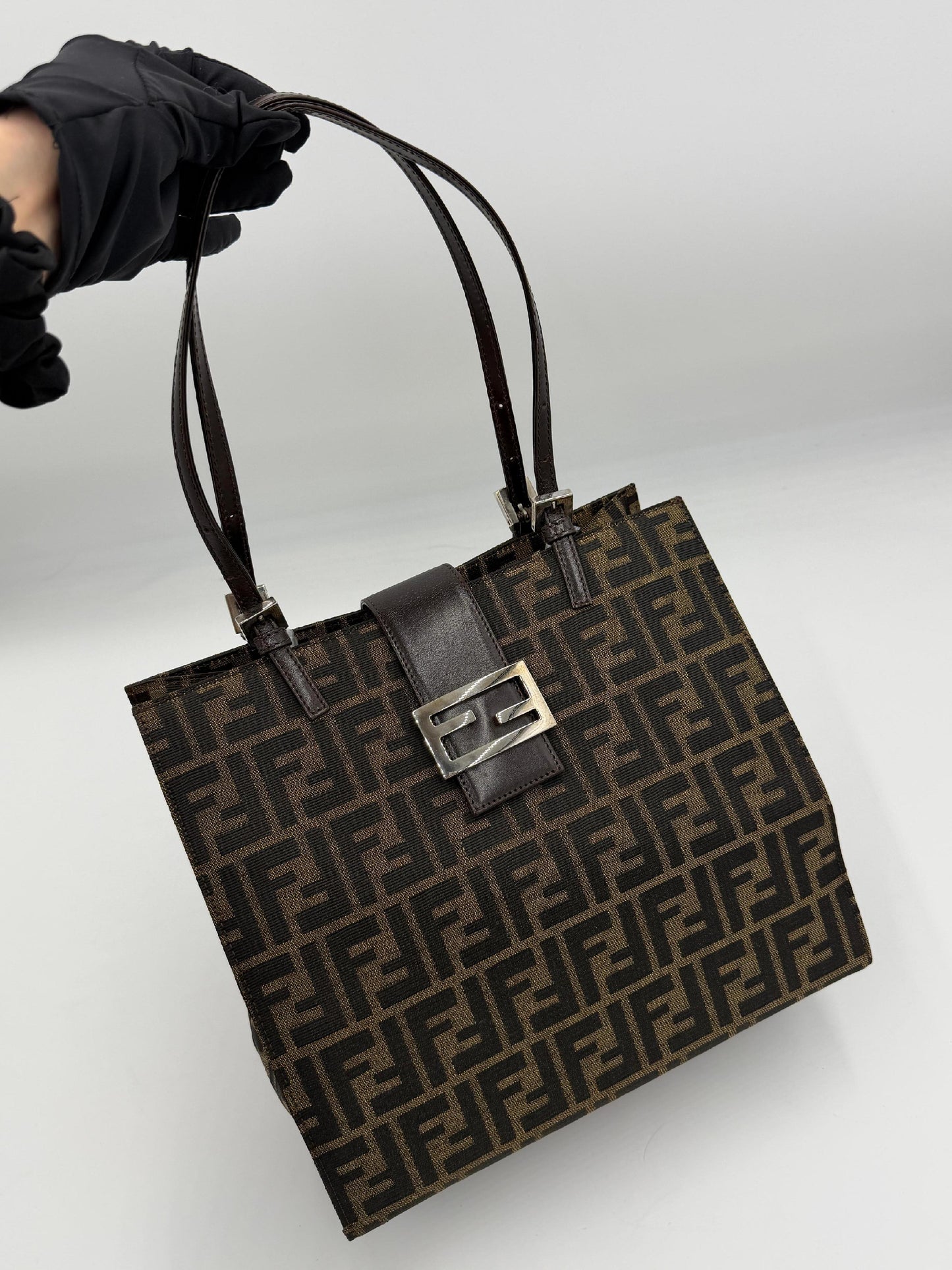 Fendi Zucca Vertical Tote