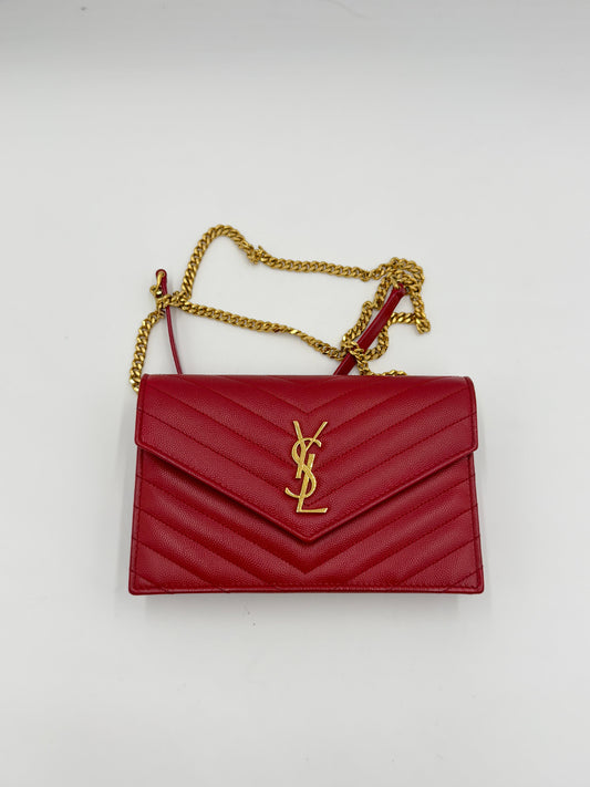 Saint Laurent Kate Wallet on Chain