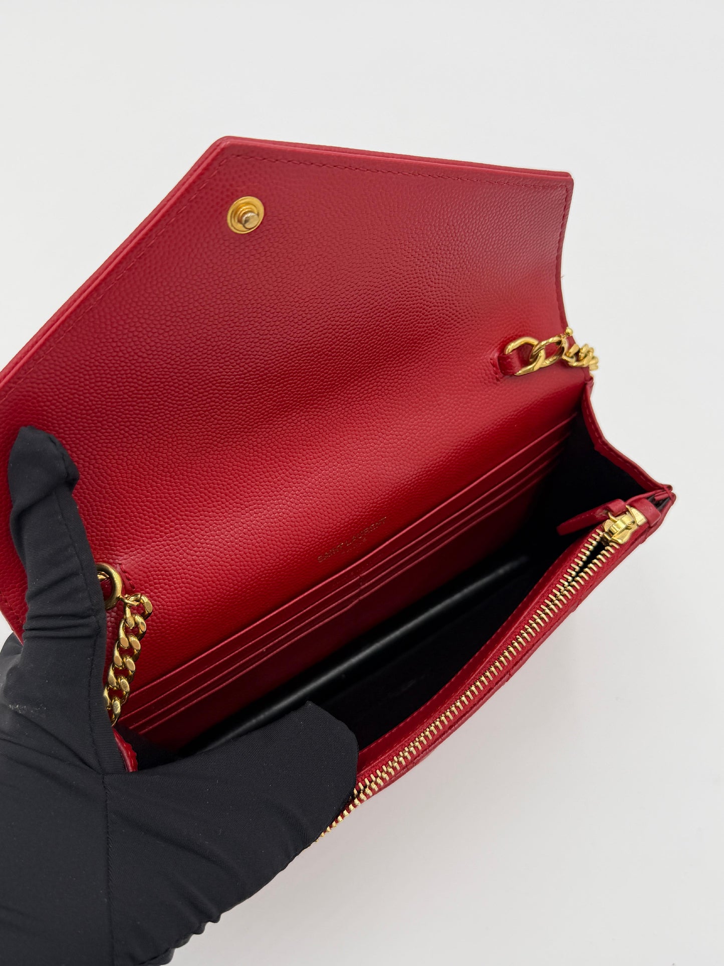 Saint Laurent Kate Wallet on Chain