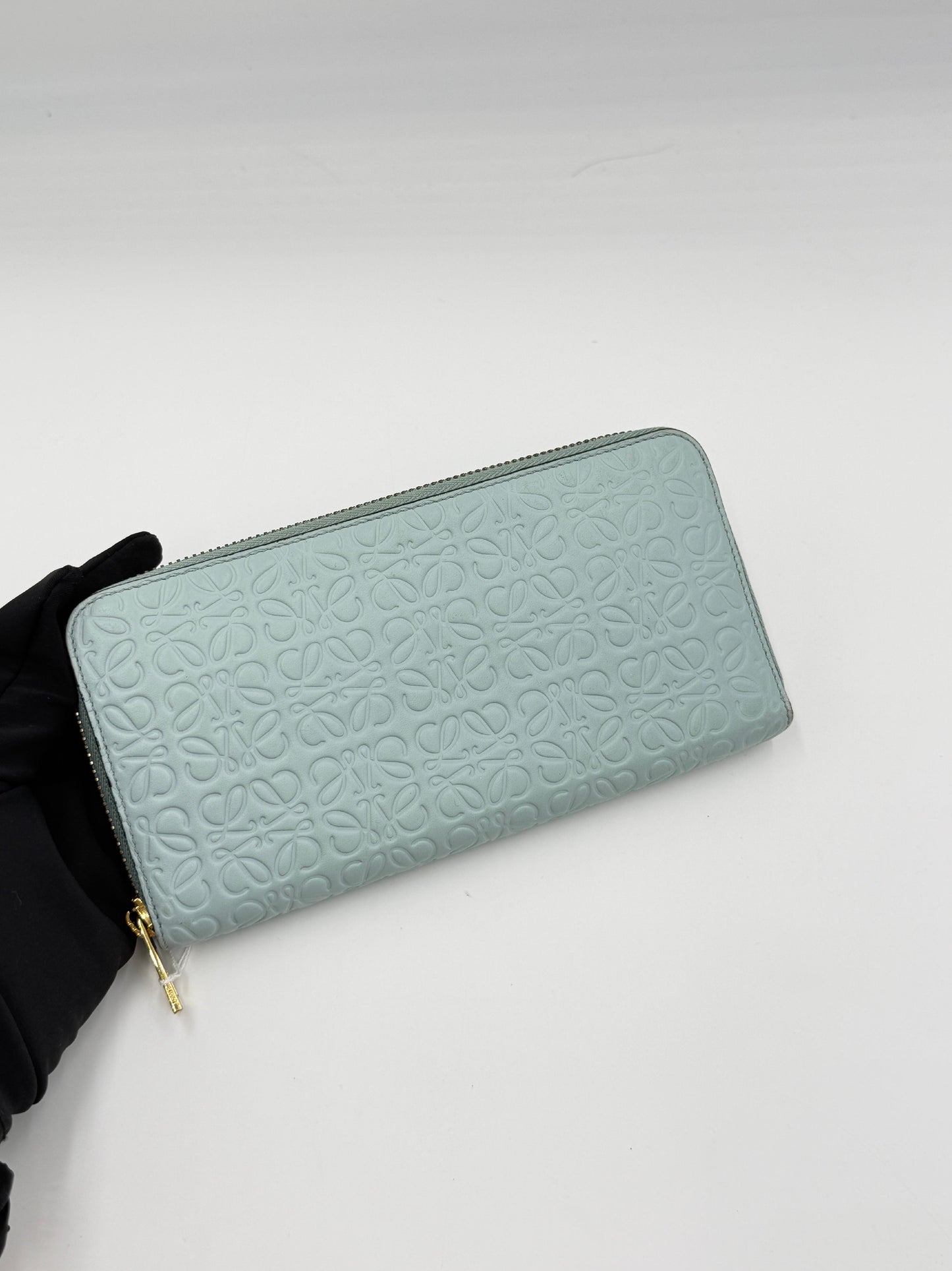 Loewe Anagram Zippy Wallet