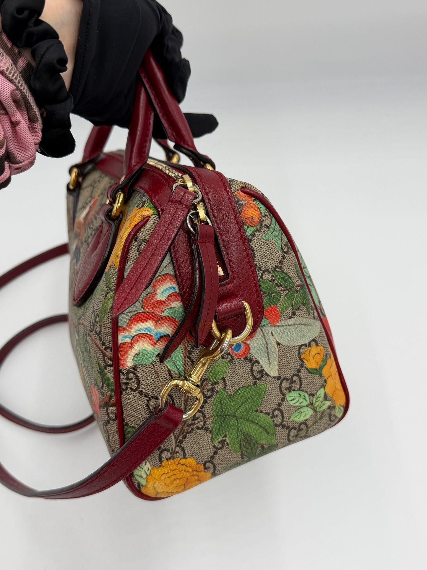 Gucci Supreme Tian Boston 2Way