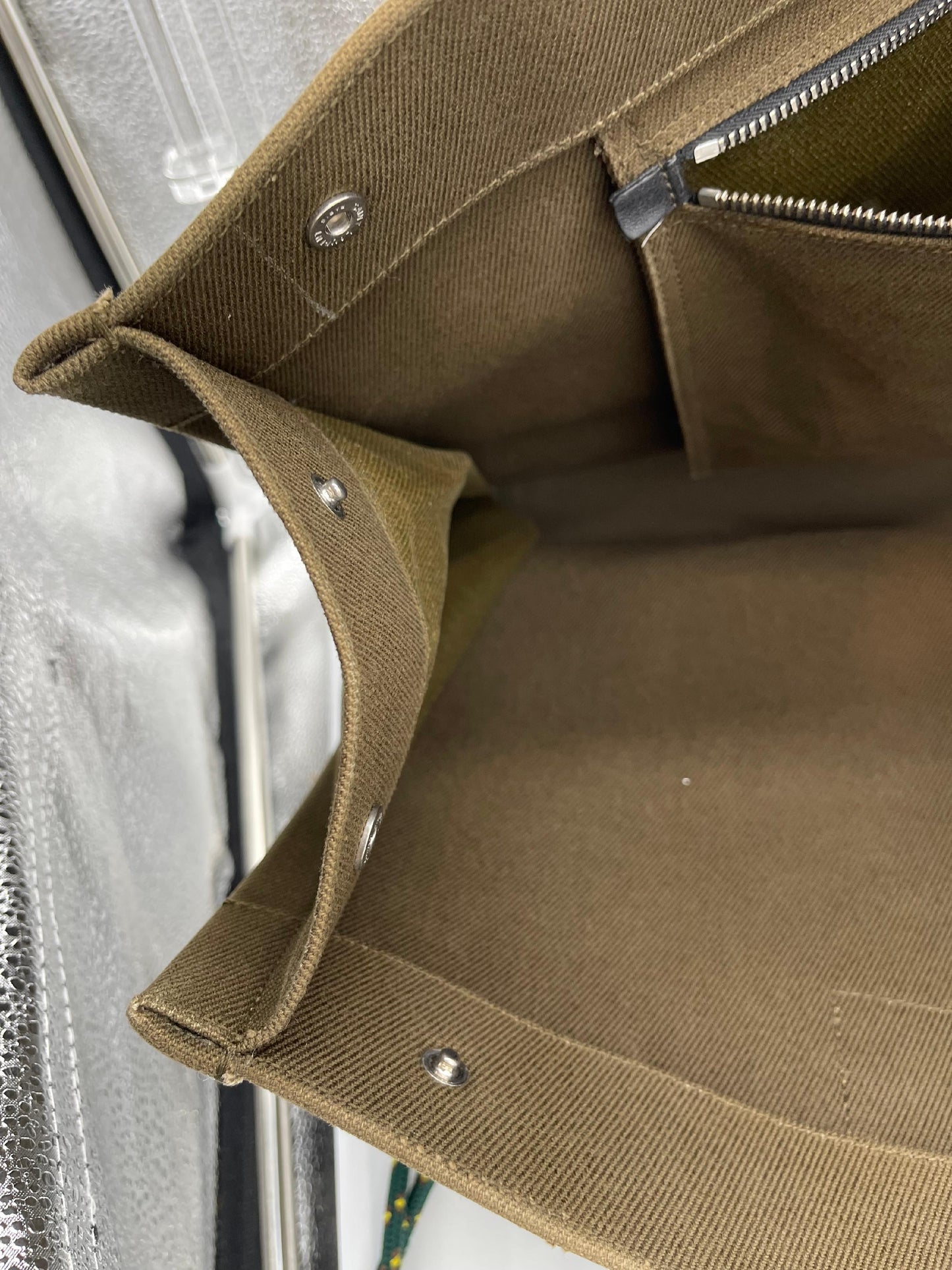 Saint Laurent Canvas Rive Gauche Tote