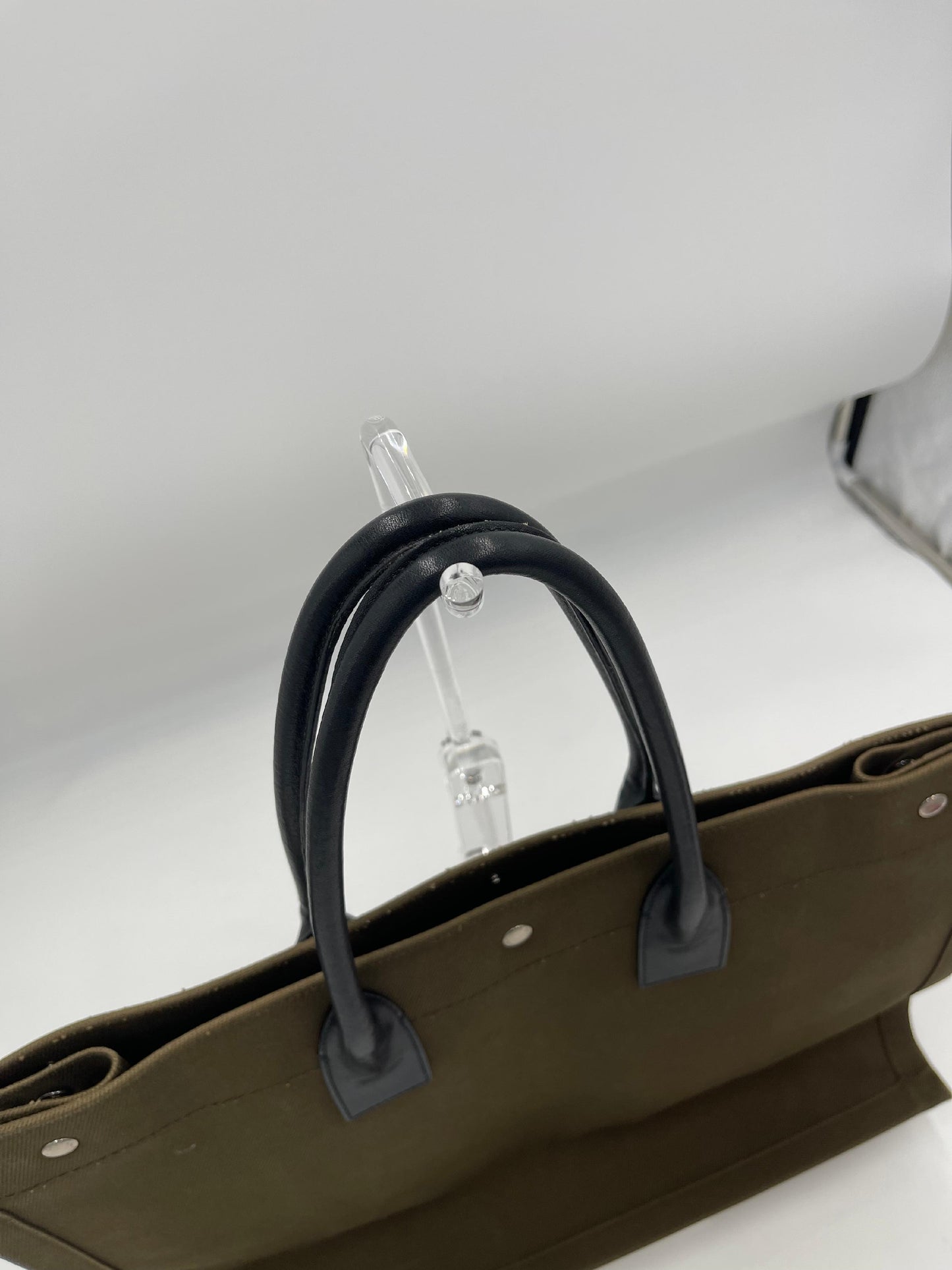 Saint Laurent Canvas Rive Gauche Tote