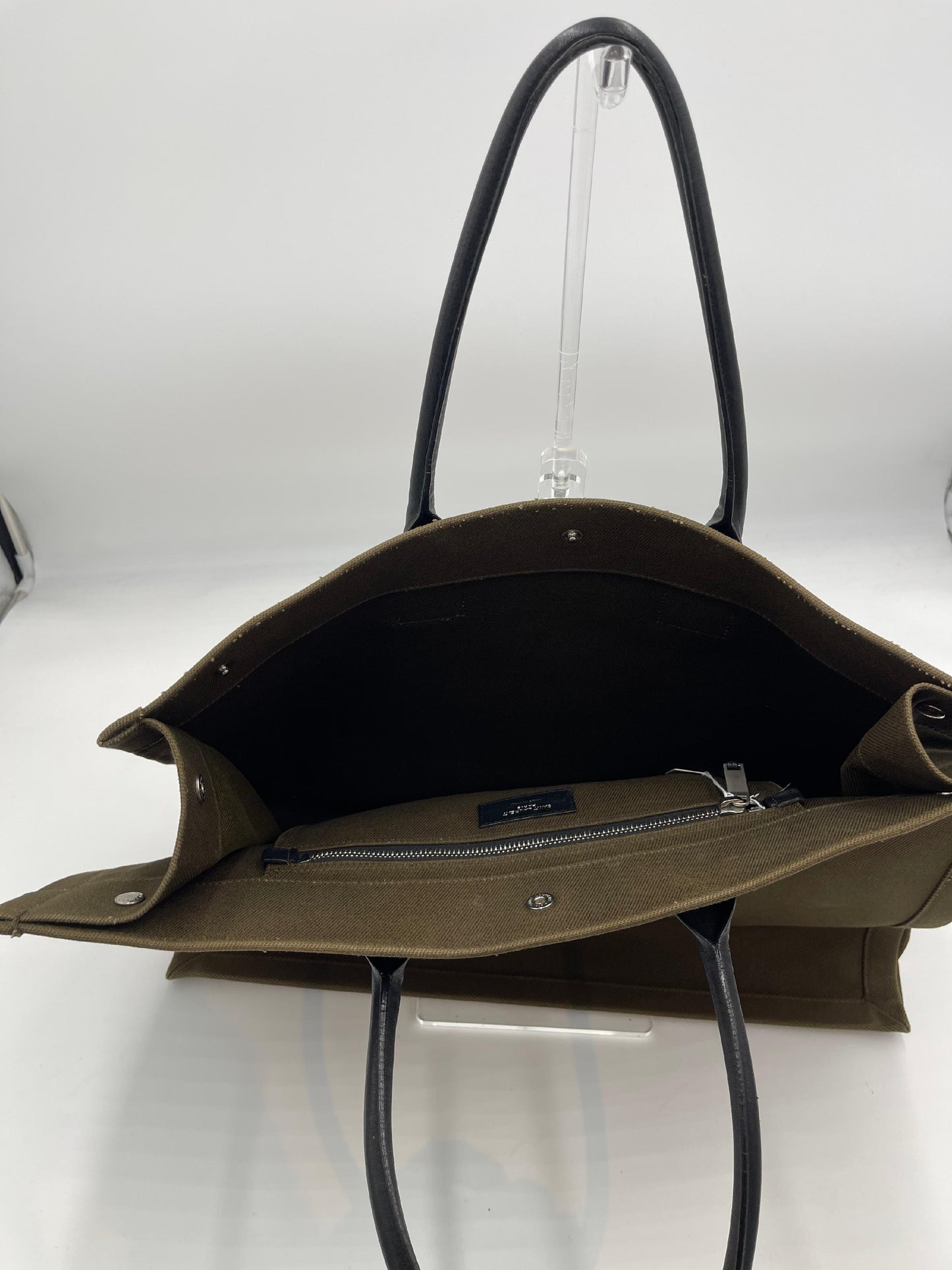 Saint Laurent Canvas Rive Gauche Tote