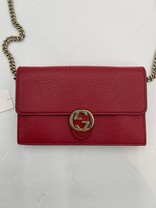 Gucci Interlocking Wallet on Chain
