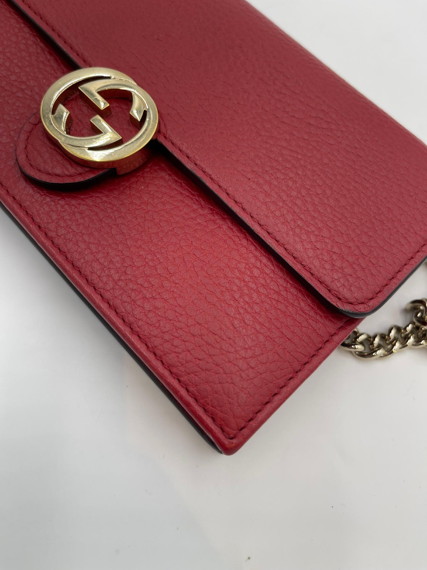 Gucci Interlocking Wallet on Chain