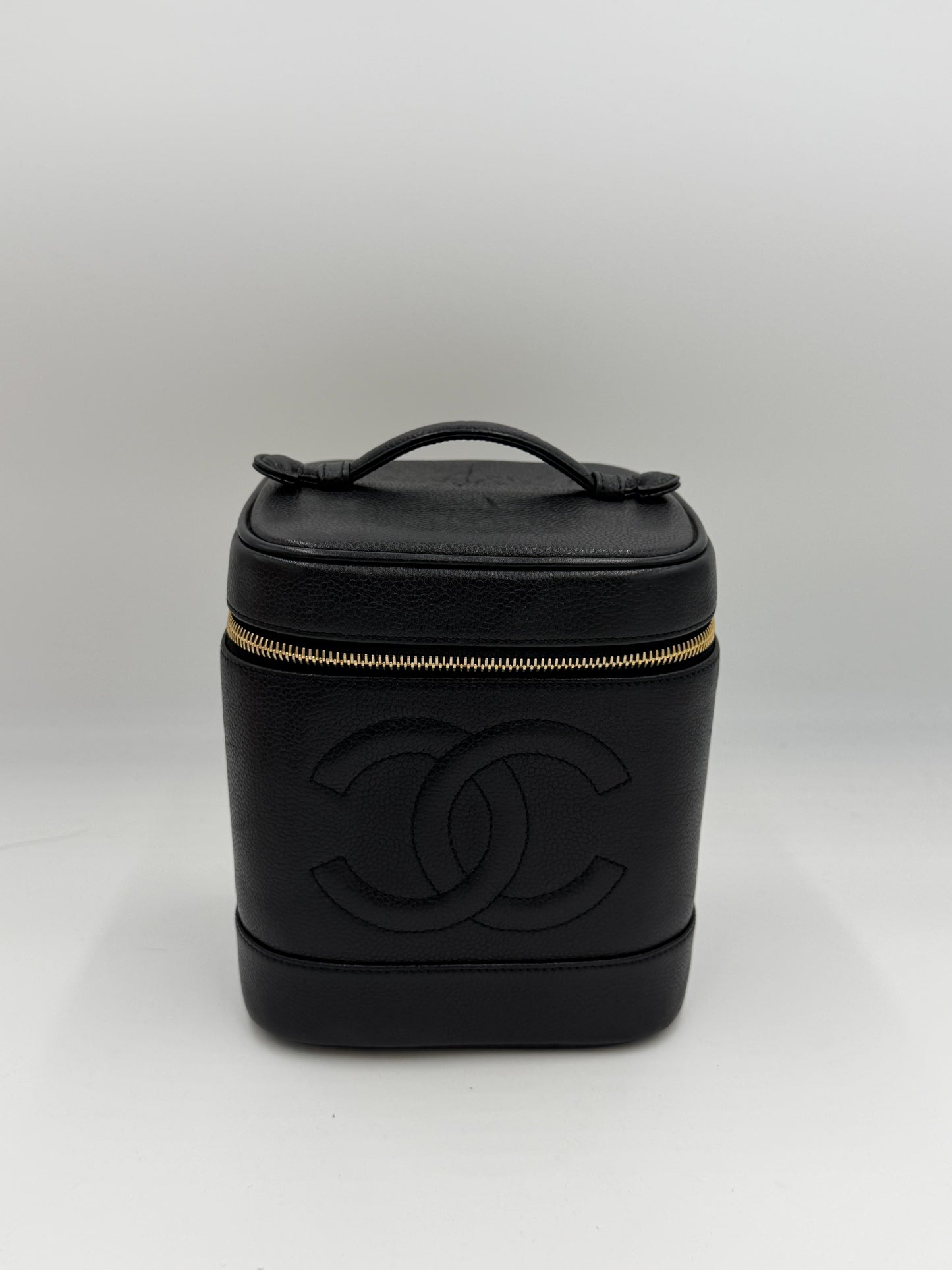 Chanel Caviar Vanity Vertical
