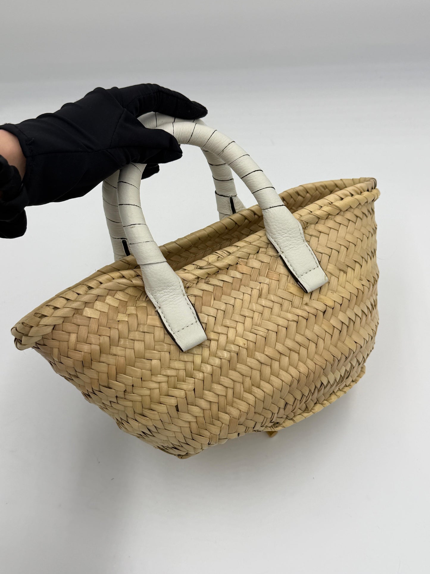 Chloe Marcie Raffia Bag