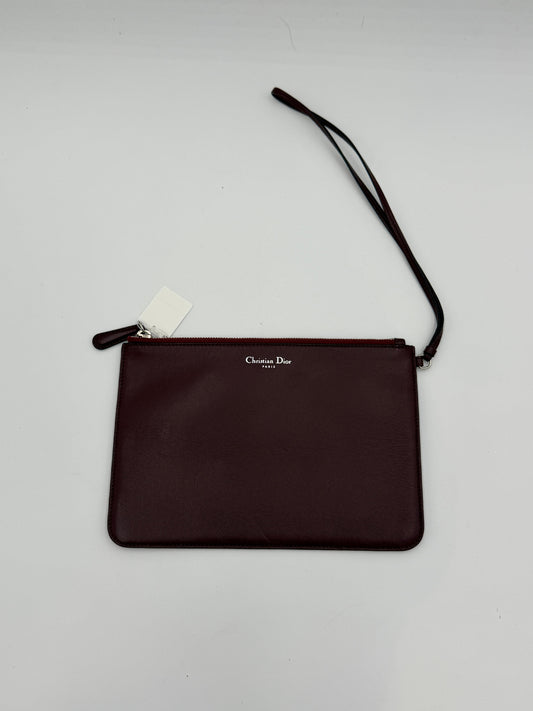 Dior Leather Wristlet