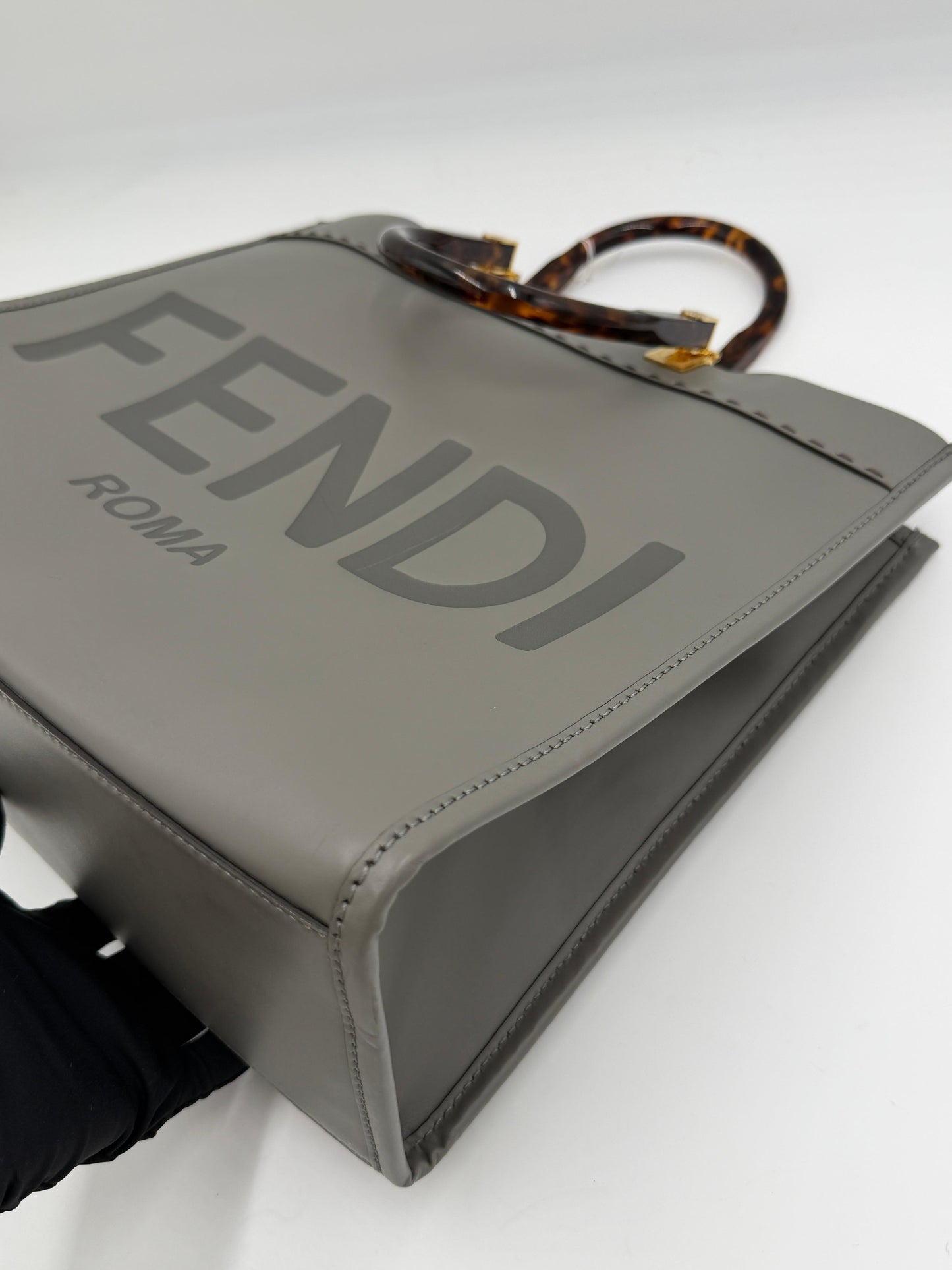 Fendi Sunshine Leather Tote