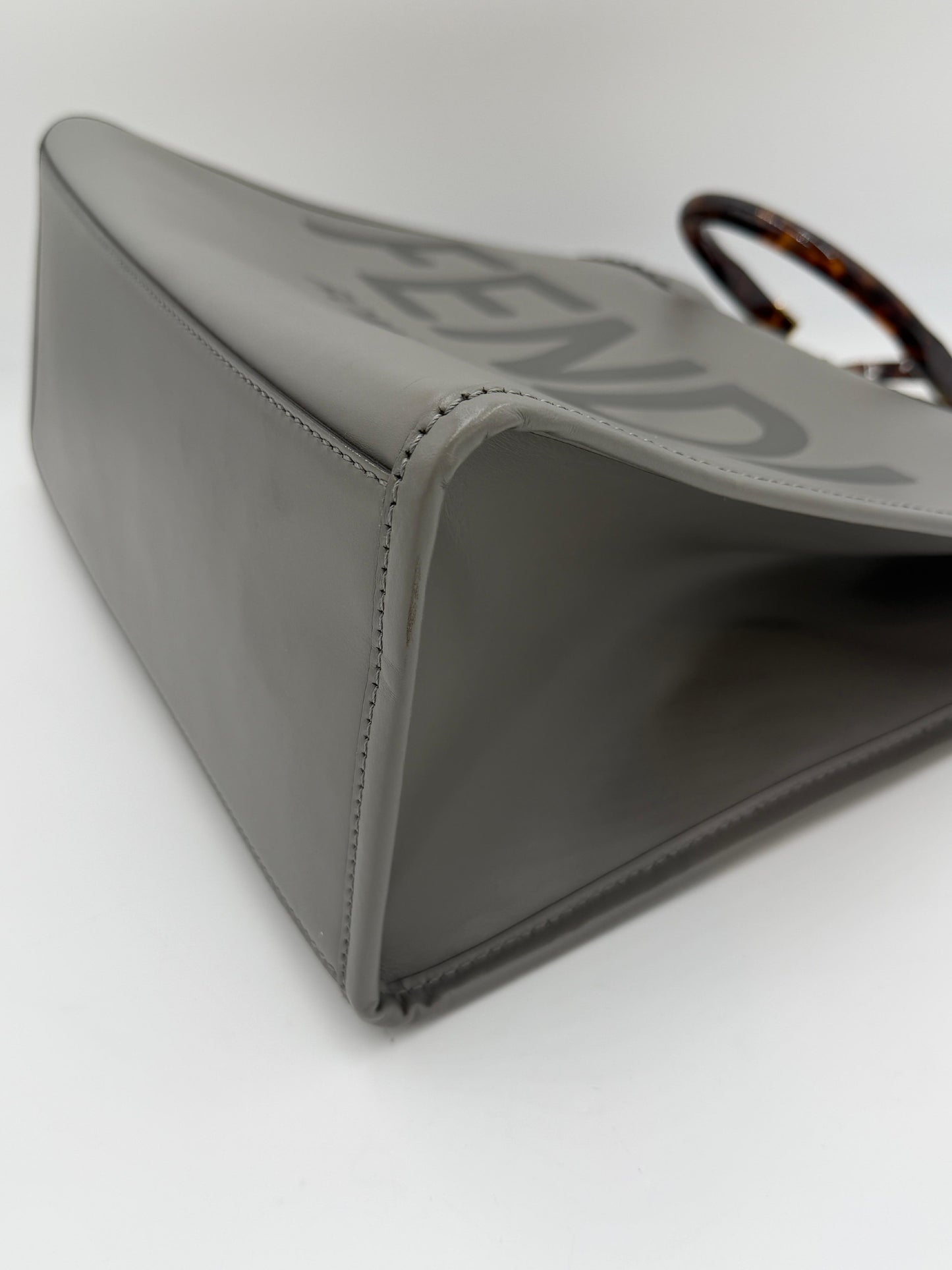 Fendi Sunshine Leather Tote