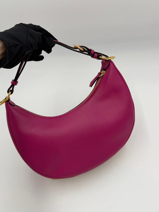 Fendi Fendigraphy Leather Shoulder