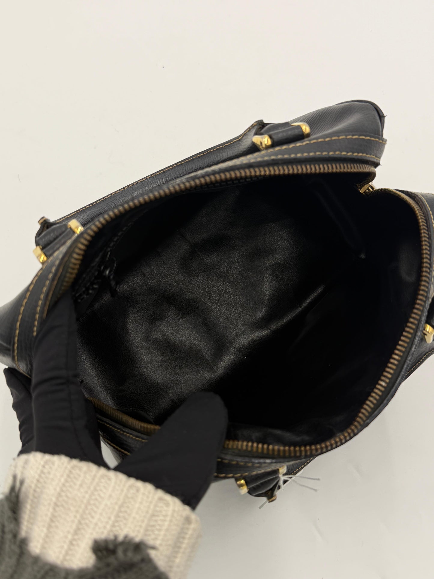 Celine Triomphe Leather Handbag