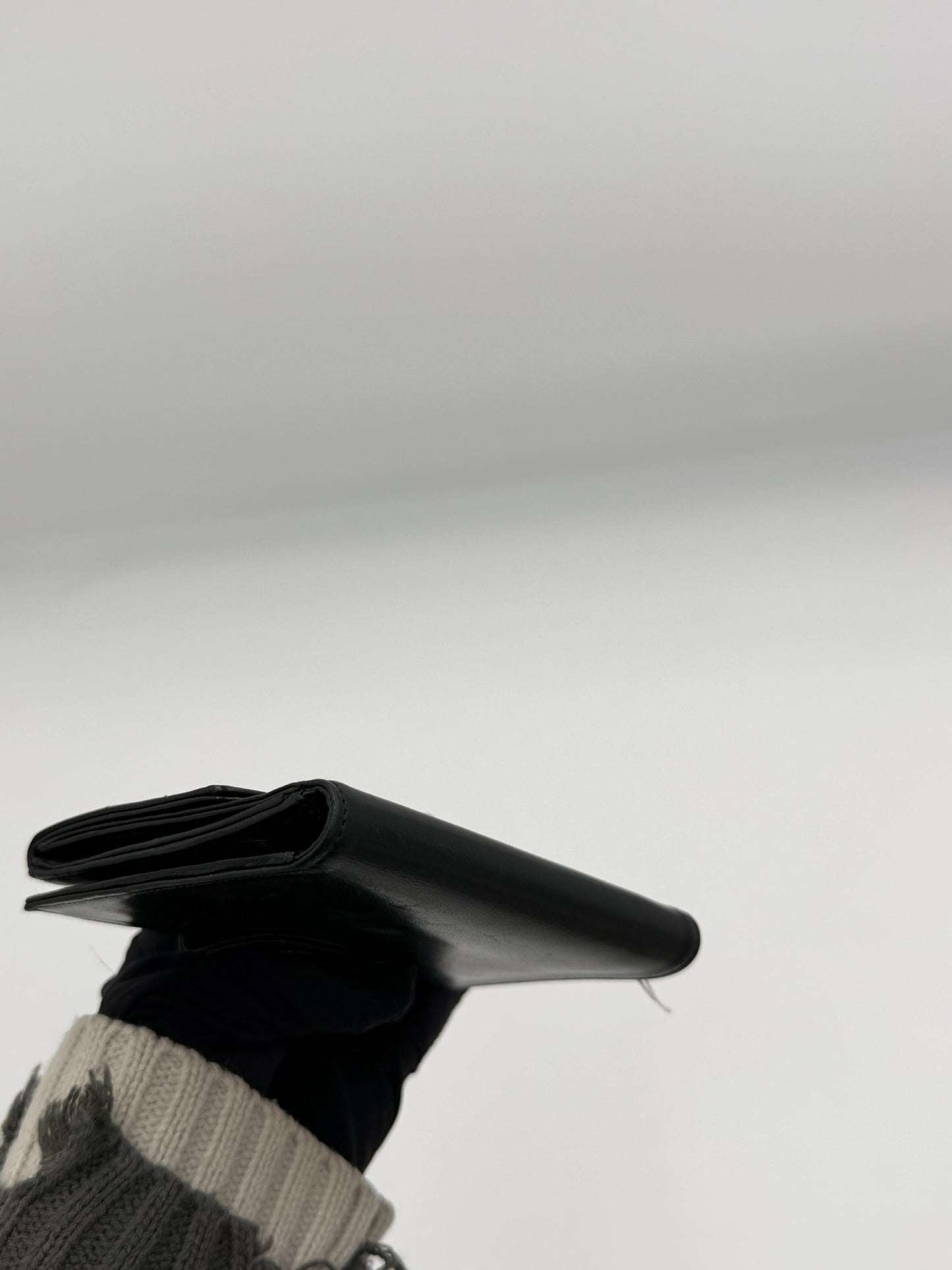 Chanel CC Lambskin Compact Wallet