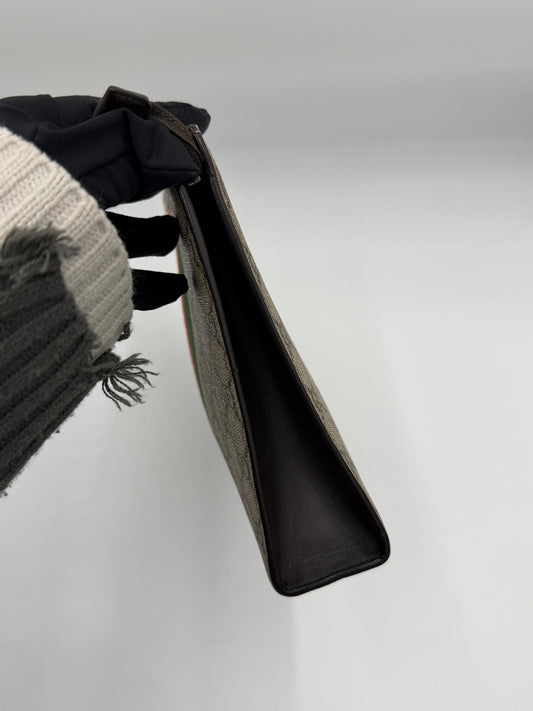 Gucci Ophidia Web Clutch