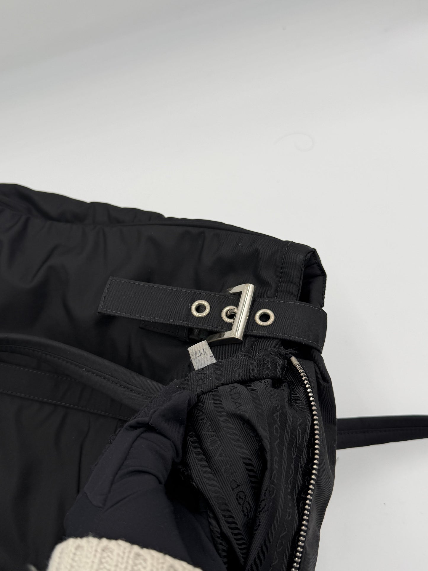 Prada Tessuto Double Handle Tote