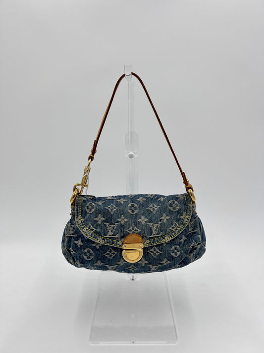 Louis Vuitton Denim Mini Pleaty