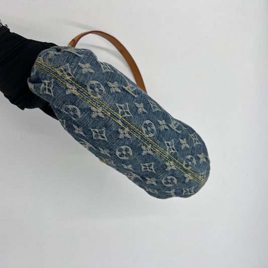 Louis Vuitton Denim Mini Pleaty