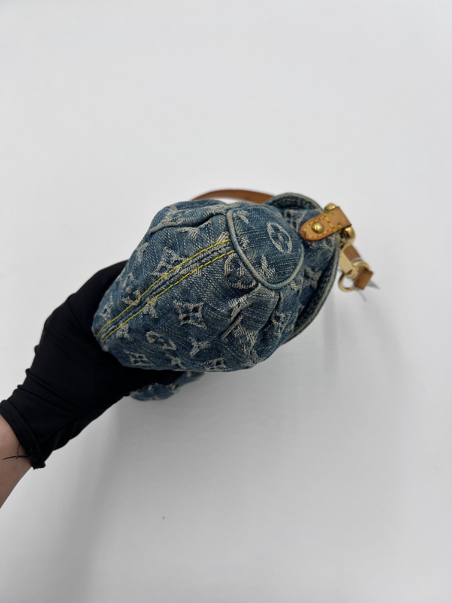 Louis Vuitton Denim Mini Pleaty