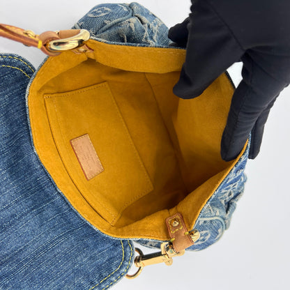 Louis Vuitton Denim Mini Pleaty