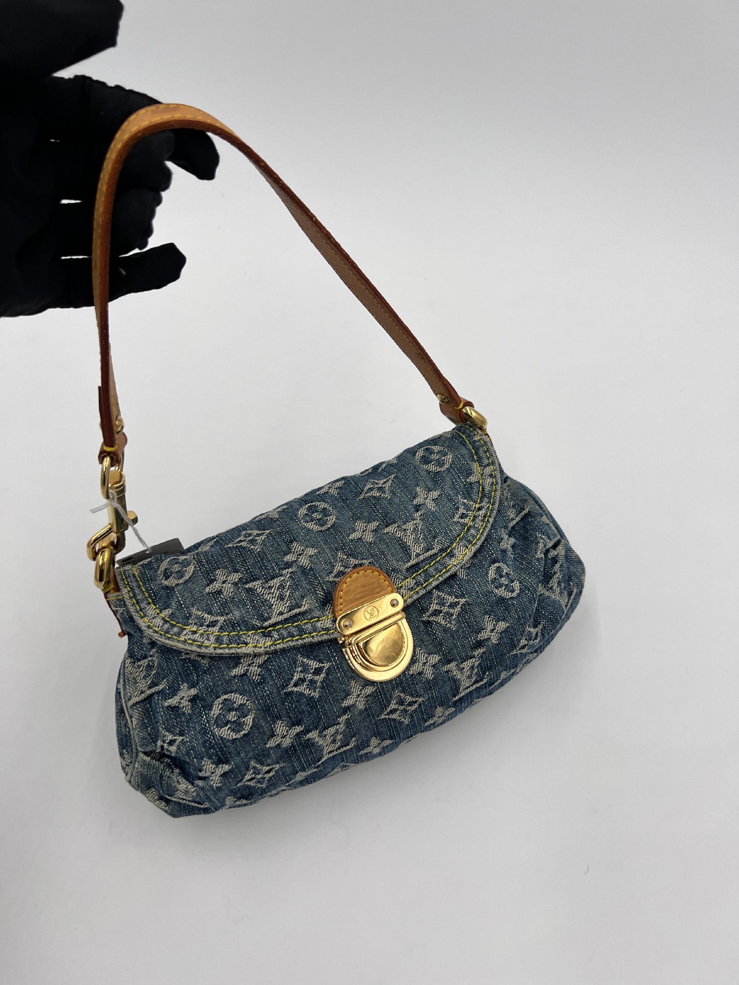 Louis Vuitton Denim Mini Pleaty